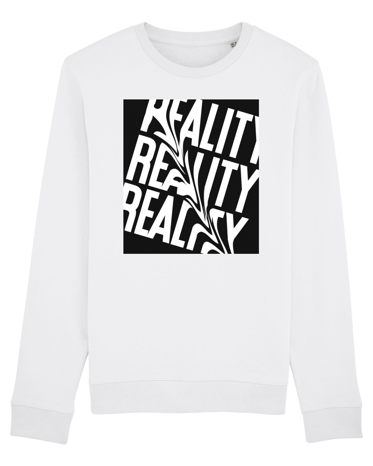 Bluză mânecă lungă Unisex Rise White