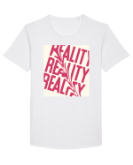 reality20 Tricou mânecă scurtă guler larg Bărbat Skater