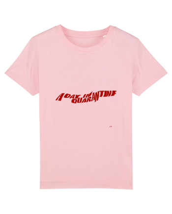 a day in quarantine red Cotton Pink