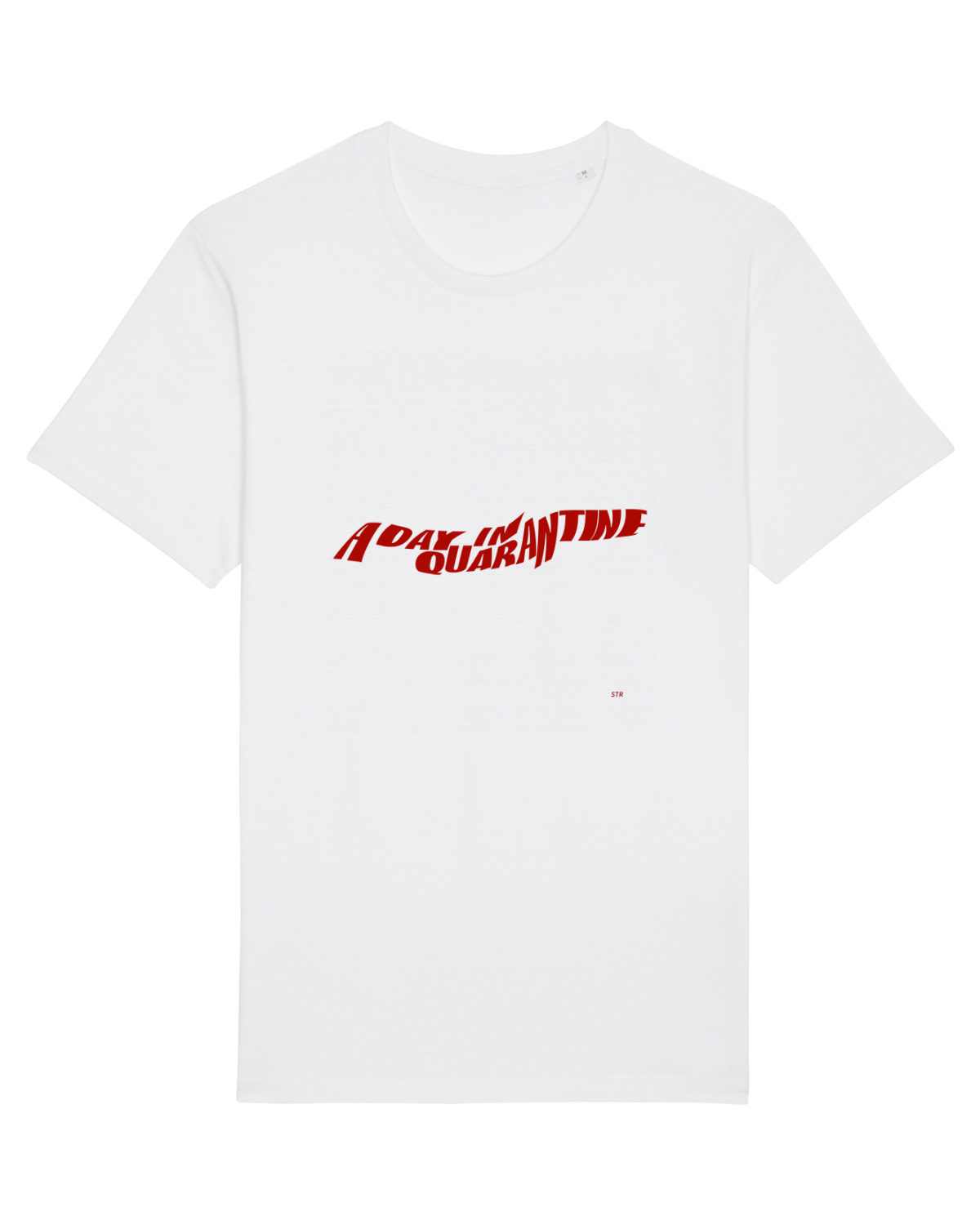 Tricou mânecă scurtă Unisex Rocker White