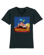 The Sleeping Beagle Tricou mânecă scurtă guler V Bărbat Presenter