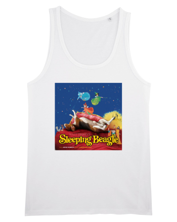 The Sleeping Beagle White