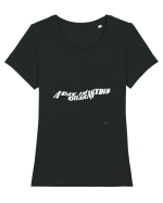 a day in quarantine 341 Tricou mânecă scurtă guler larg fitted Damă Expresser