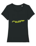 a day in quarantine 345 Tricou mânecă scurtă guler larg fitted Damă Expresser