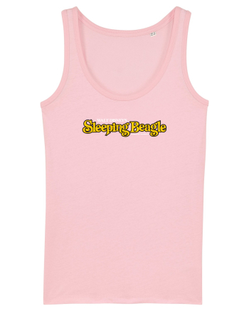 The Sleeping Beagle Cotton Pink