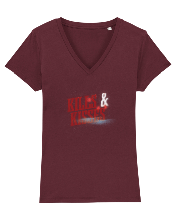 Kills & Kisses Burgundy
