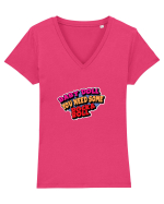 Baby doll, you need some Rock&Roll Tricou mânecă scurtă guler V Damă Evoker
