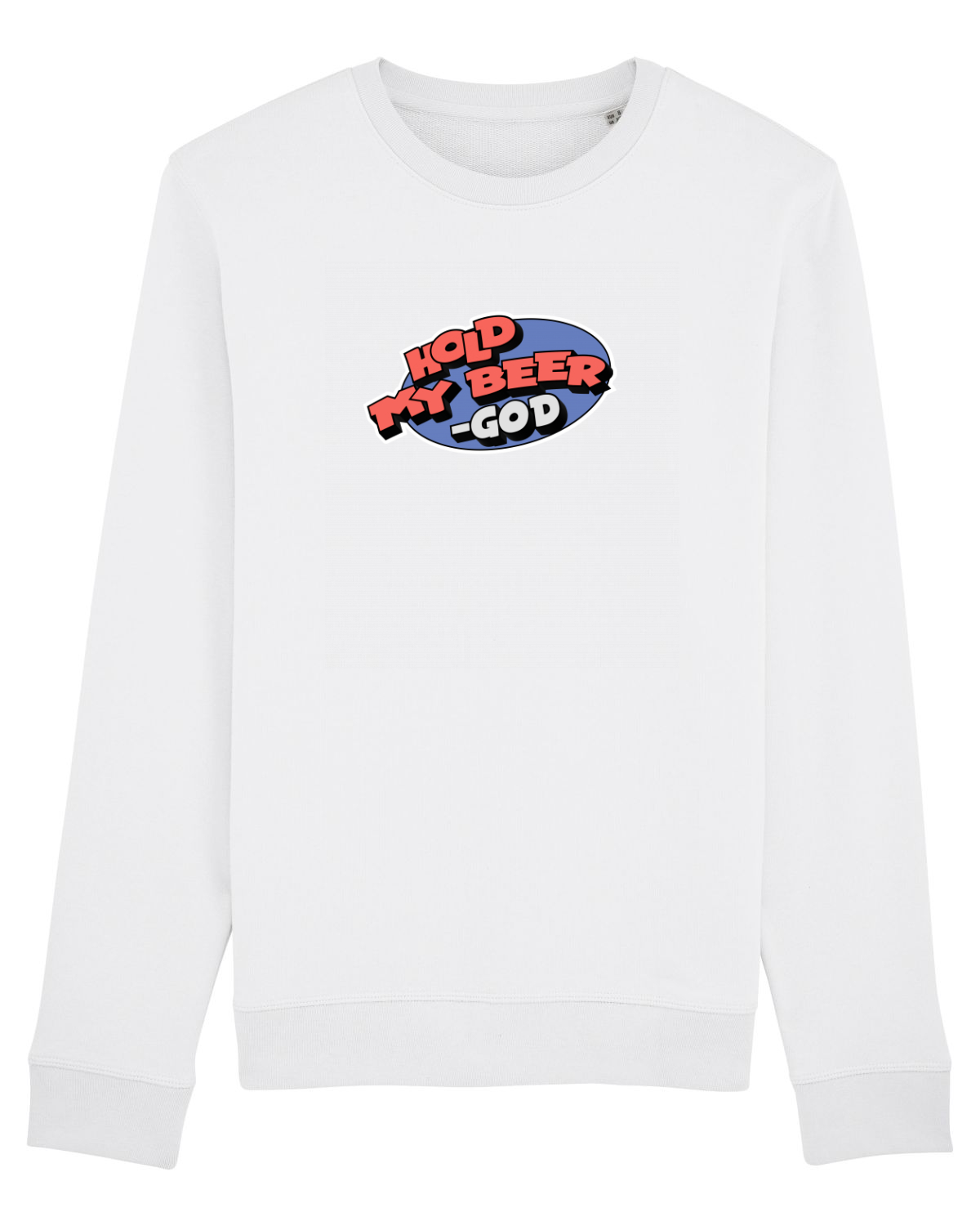 Bluză mânecă lungă Unisex Rise White