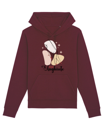 Pun unghiuțe Burgundy
