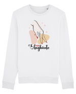 Pun unghiuțe Bluză mânecă lungă Unisex Rise