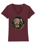 The baby, what if Tricou mânecă scurtă guler V Damă Evoker