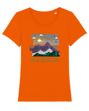 In the Mountains Bright Orange