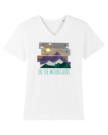In the Mountains White
