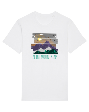 In the Mountains White
