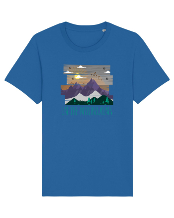 In the Mountains Royal Blue
