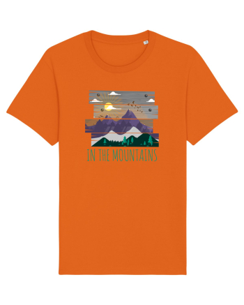 In the Mountains Bright Orange