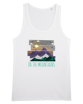 In the Mountains White