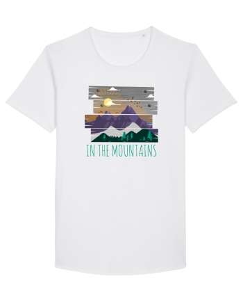 In the Mountains White