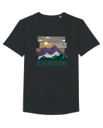 In the Mountains Tricou mânecă scurtă guler larg Bărbat Skater