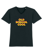 Old School Cool Tricou mânecă scurtă guler V Bărbat Presenter