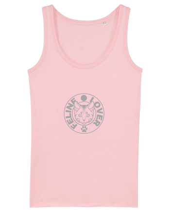 Feline Lover - tricoul meu cu pisica Cotton Pink