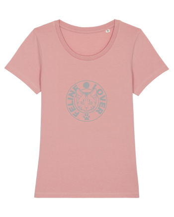 Feline Lover - tricoul meu cu pisica Canyon Pink