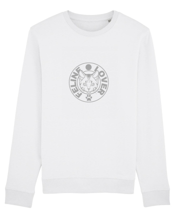 Feline Lover - tricoul meu cu pisica White