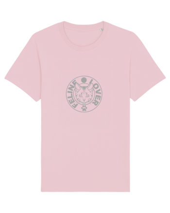 Feline Lover - tricoul meu cu pisica Cotton Pink