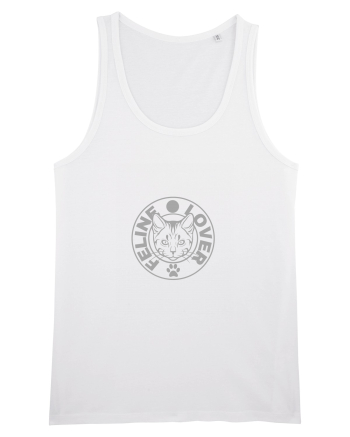 Feline Lover - tricoul meu cu pisica White