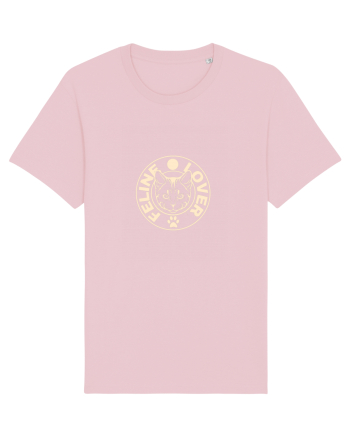 Feline Lover - tricoul meu cu pisica 2 Cotton Pink