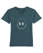 HAVE A BEAUTIFUL DAY Tricou mânecă scurtă guler V Bărbat Presenter