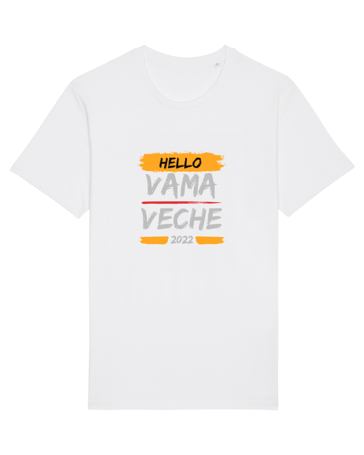 Tricou mânecă scurtă Unisex Rocker White