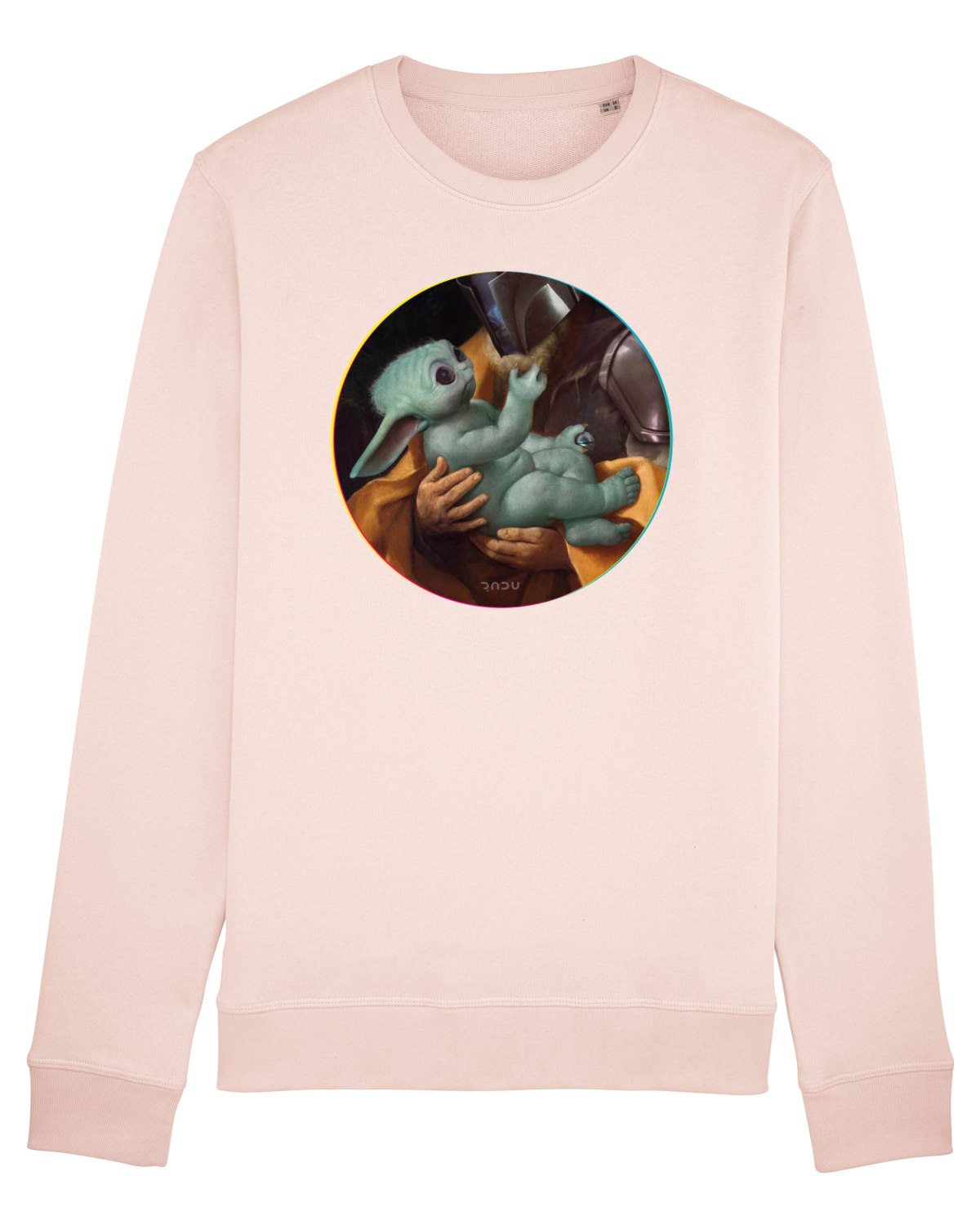Bluză mânecă lungă Unisex Rise Candy Pink