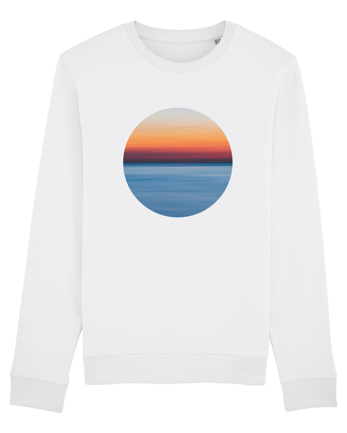 Bluză mânecă lungă Unisex Rise White