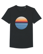 Sunrise Tricou mânecă scurtă guler larg Bărbat Skater
