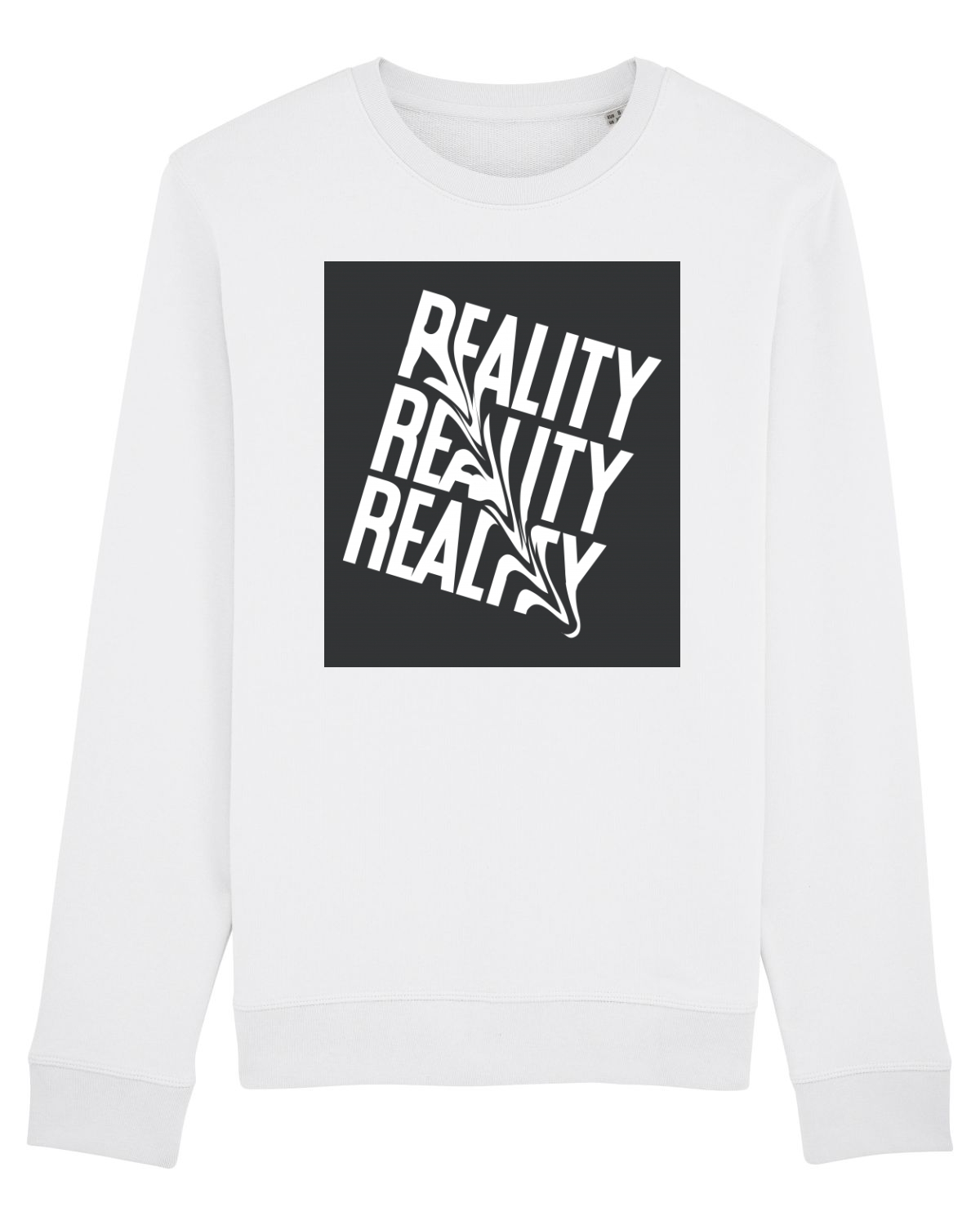 Bluză mânecă lungă Unisex Rise White