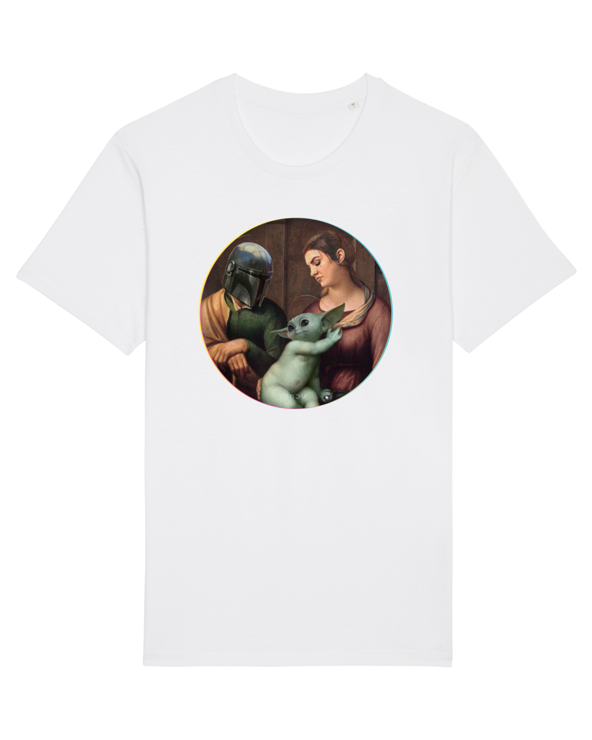 Tricou mânecă scurtă Unisex Rocker White