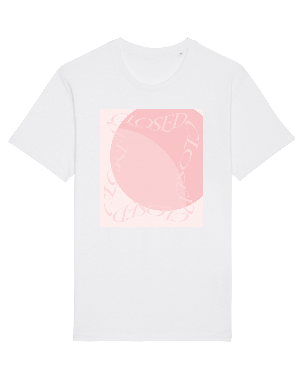 Tricou mânecă scurtă Unisex Rocker White