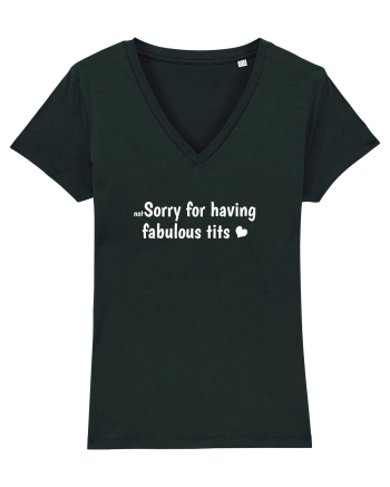 Not Sorry For Having Fabulous Tits w Black