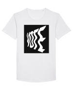 vote 107 Tricou mânecă scurtă guler larg Bărbat Skater