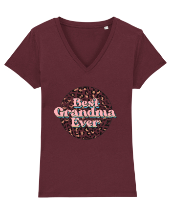 Best Grandma Ever Burgundy