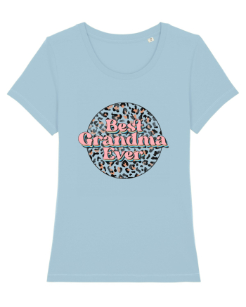 Best Grandma Ever Sky Blue