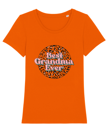 Best Grandma Ever Bright Orange