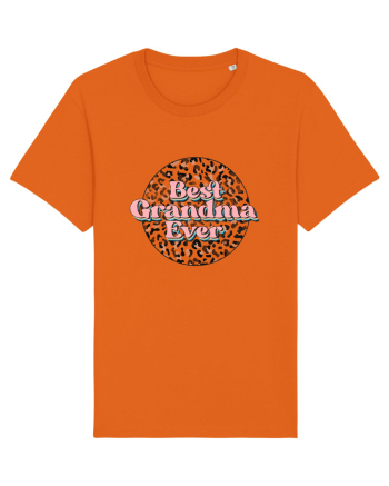 Best Grandma Ever Bright Orange