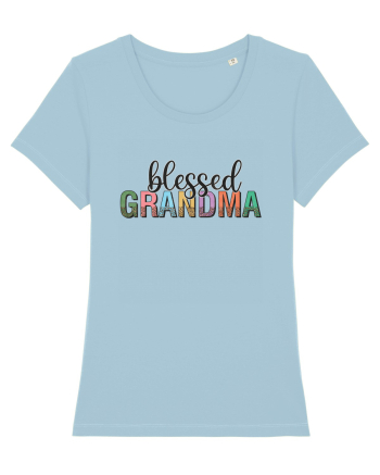 Blessed Grandma Sky Blue
