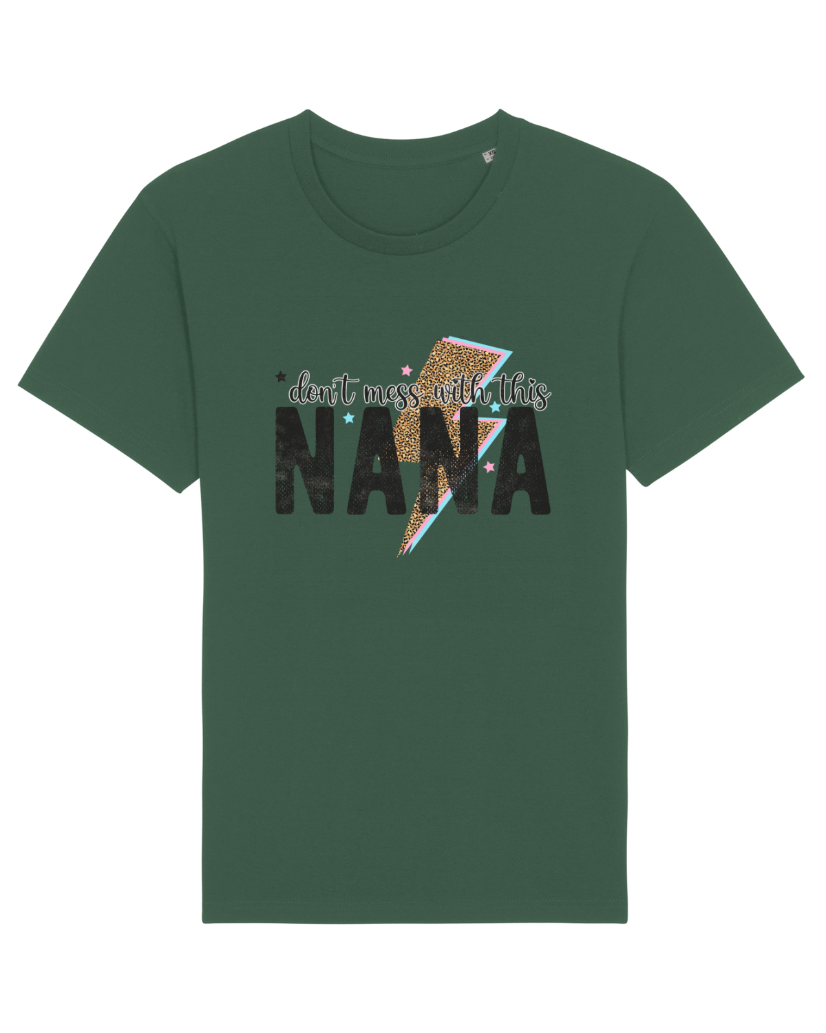 Tricou mânecă scurtă Unisex Rocker Bottle Green