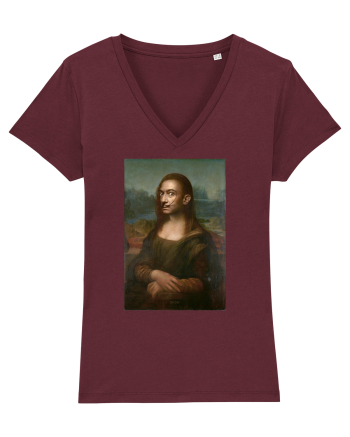 Mona Dali sa - Mona Lisa 01 Burgundy