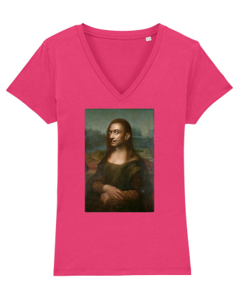 Mona Dali sa - Mona Lisa 01 Raspberry