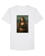 Mona Dali sa - Mona Lisa 01 Tricou mânecă scurtă guler larg Bărbat Skater