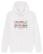 Grandma is my name Spoiling is my game Hanorac cu fermoar Unisex Connector